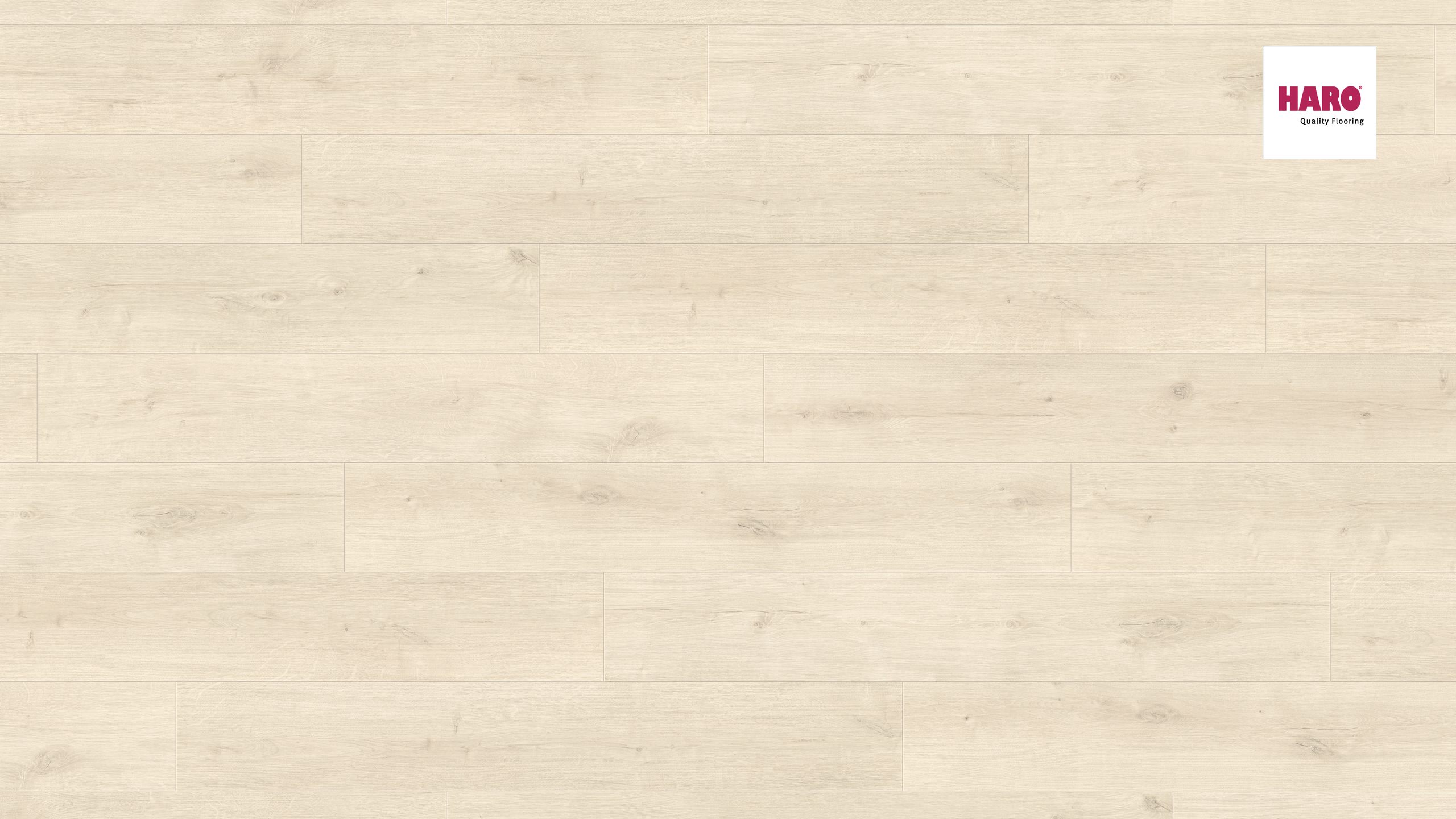 HARO Laminat Eiche Savona weiß soft matt Landhausdiele 4V | Tritty 90 | 2.Wahl | 26 m²-4018427447908