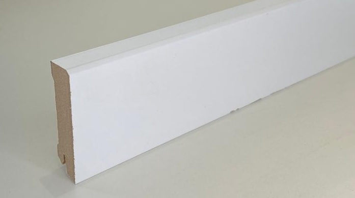 BELLFLOOR Bremer Profil Sockelleiste SL 70 Weiß 18 x 70 x 2380 mm-# BELLFLOOR Bremer Profil Sockelleiste SL 70 Weiß 18 x 70 x 2380 mm-#