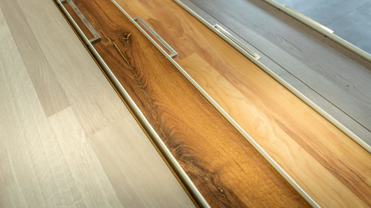KLick-Laminat wird präsentiert