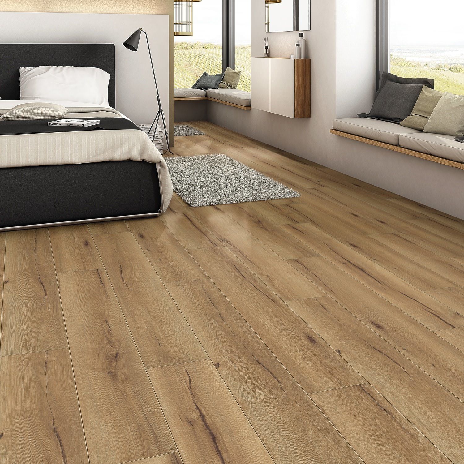 HARO Korkboden Arteo XL 4V Eiche italica natur permaDur | Corkett | 22 m²-4018427427214