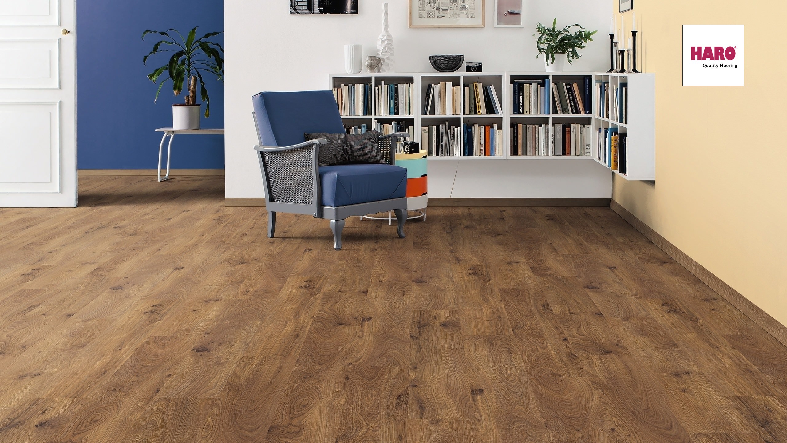 HARO Laminat Alabama Eiche strukturiert matt Landhausdiele | Tritty 90-4018427439095 guenstig bei bodenverkauf.de kaufen HARO Laminat Alabama Eiche strukturiert matt Landhausdiele | Tritty 90-4018427439095