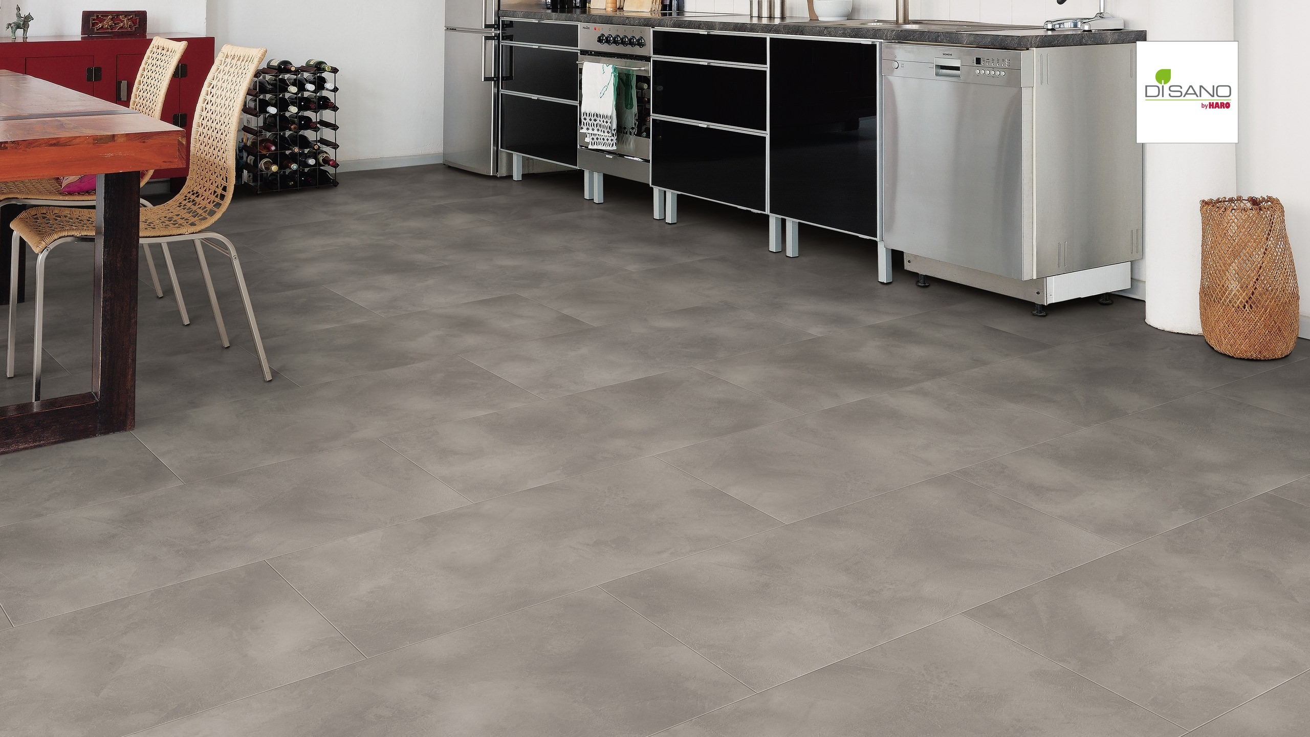 HARO Designboden Piazza 4V Beton grau Steinstruktur | DISANO SmartAqua | 2. Wahl-4018427443238 guenstig bei bodenverkauf.de kaufen HARO Designboden Piazza 4V Beton grau Steinstruktur | DISANO SmartAqua | 2. Wahl-4018427443238