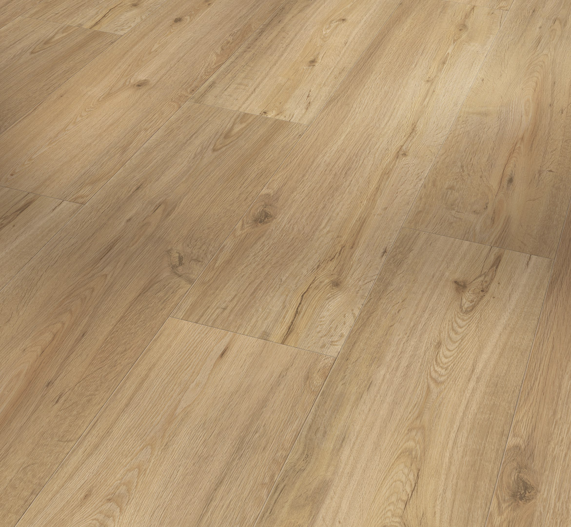 PARADOR Vinylboden Eiche natur Landhausdiele Gebürstete Struktur 4-seitige Fase | Classic 2070-4014809237532