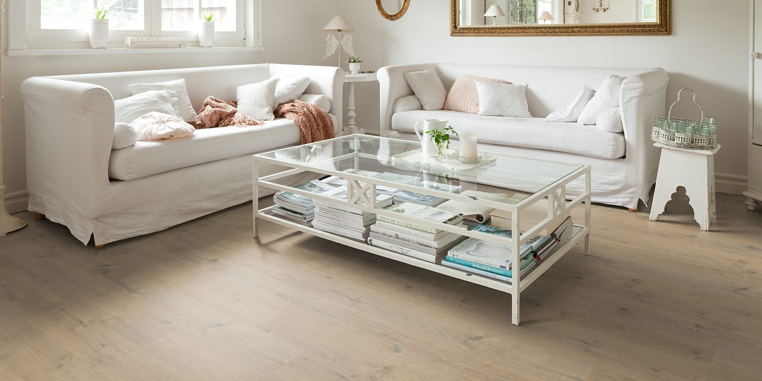HARO Laminat Eiche Calgary sand Landhausdiele 4V | Sonderedition | 2. Wahl-4018427386924