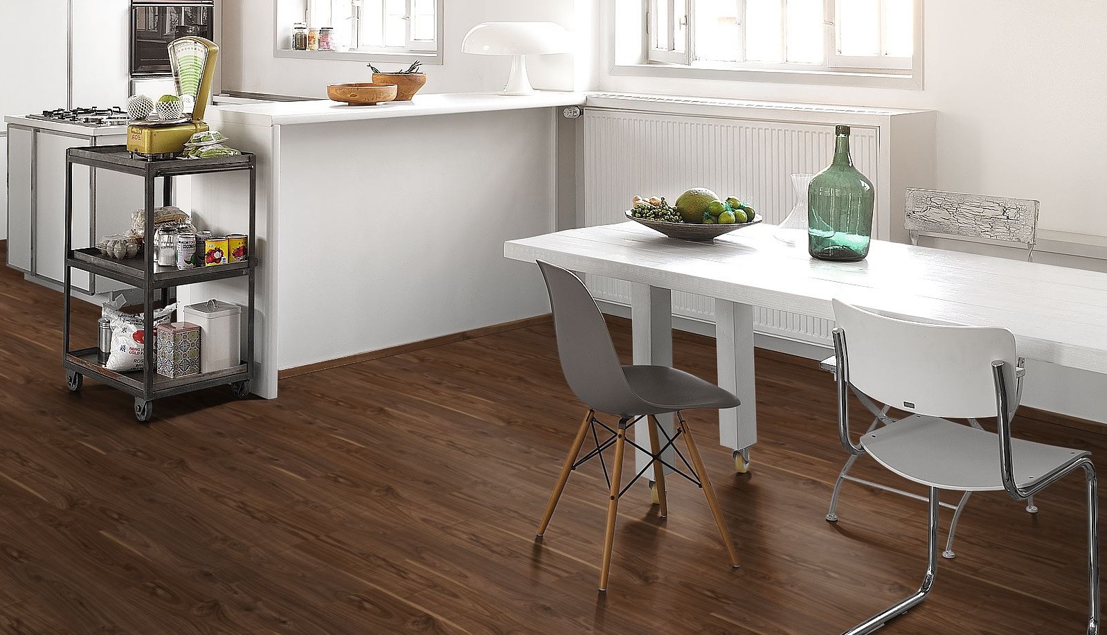 SCHÖNER WOHNEN Laminat Walnuss natur Landhausdiele Holzstruktur | Style Collection | 11 m²-4014809160229