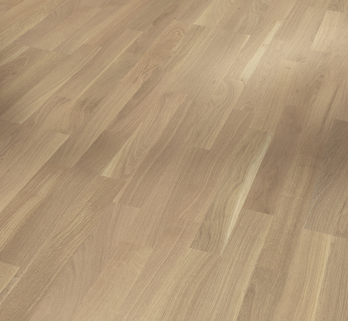 SCHÖNER WOHNEN Parkett Eiche grey creme gebürstet Schiffsboden 3-Stab lackversiegelt matt | 8 m²-4014809200963