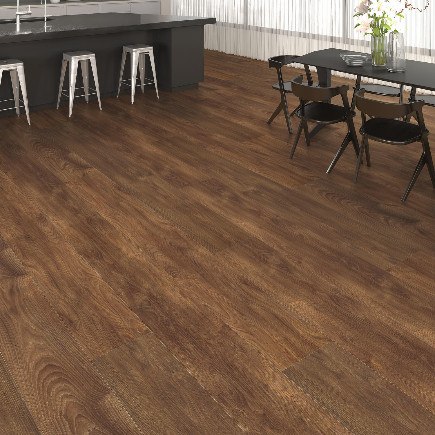 HARO Laminat Nussbaum Vario authentic soft Landhausdiele 4V | Tritty 200 Aqua | 2. Wahl-4018427516574