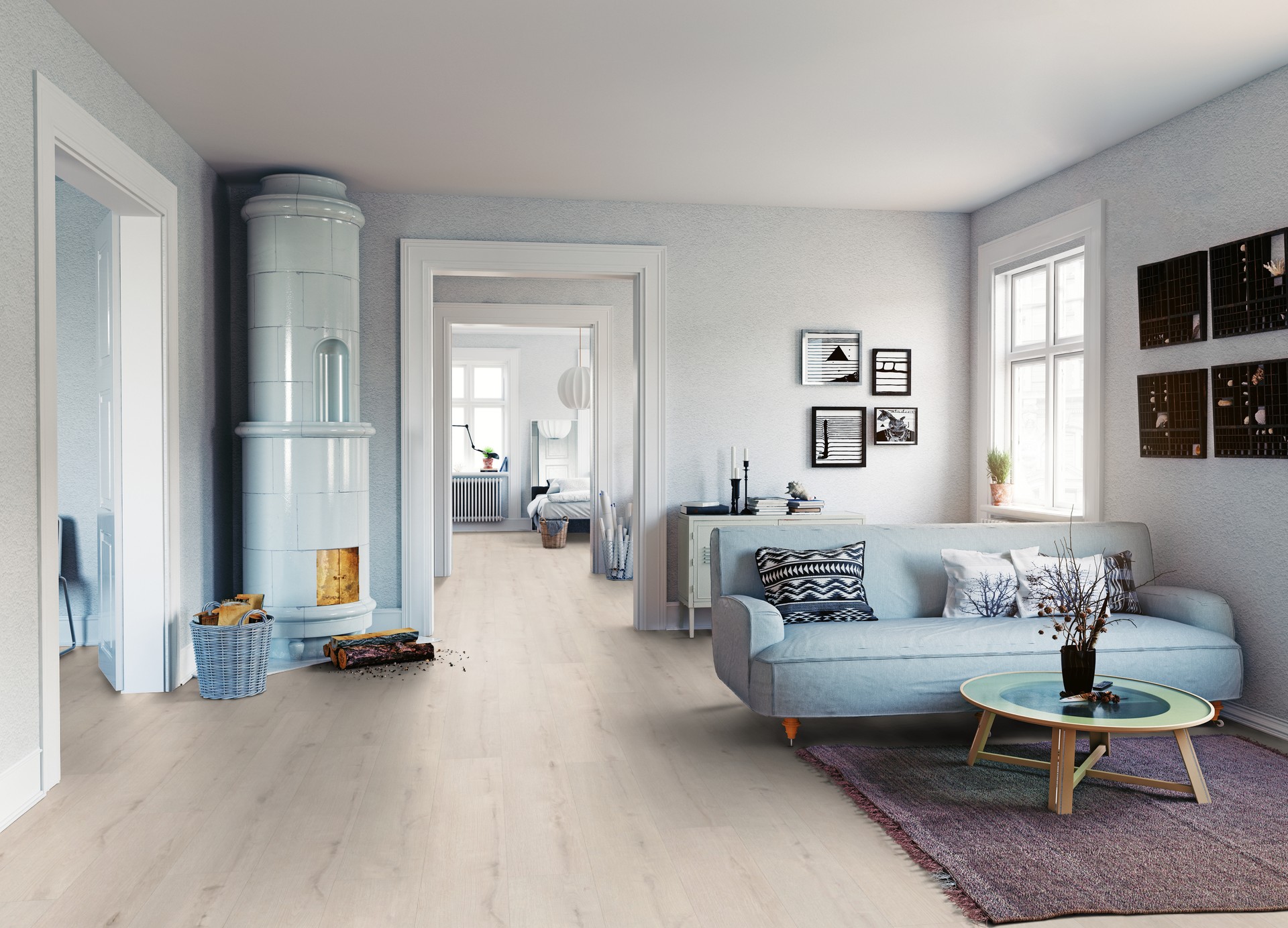 TER HÜRNE Design-Vinylboden Eiche Danzig Lange Landhausdiele D08 | Grand Choice Perform-4012853152177