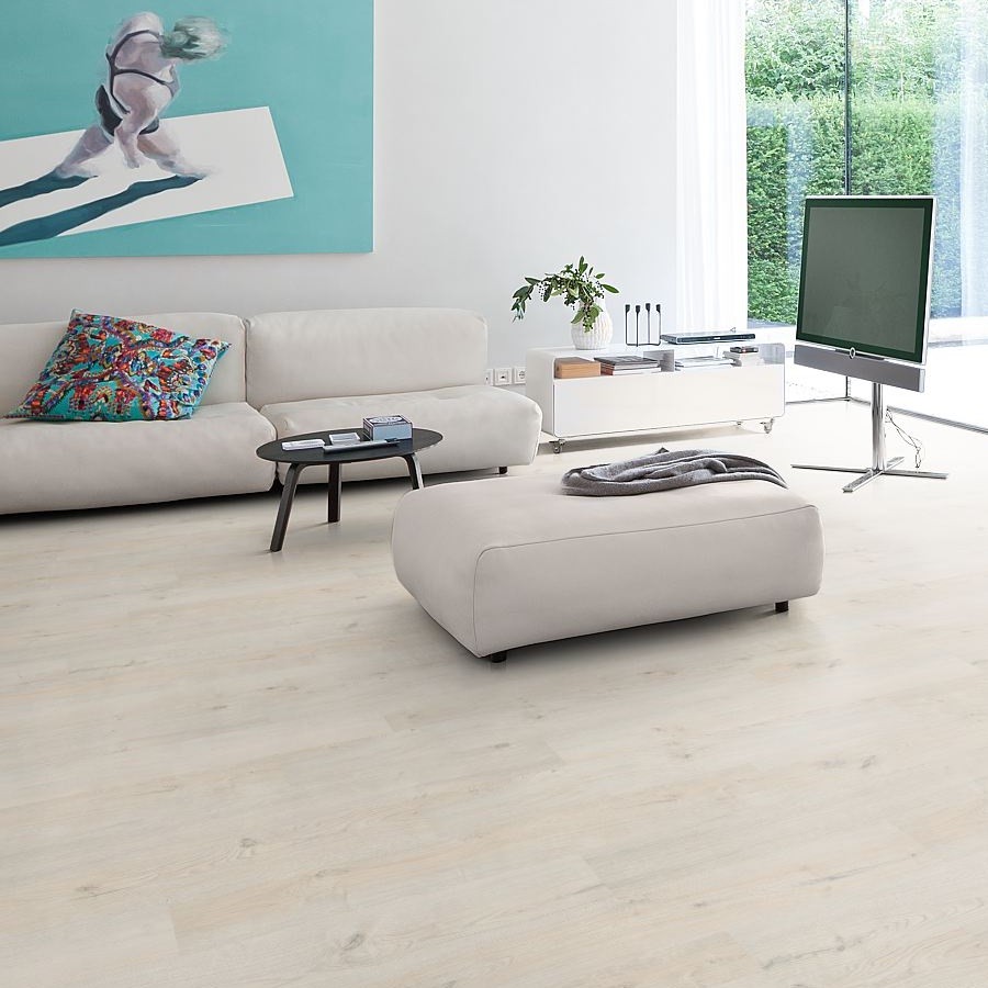 HARO Laminat Eiche Portland weiss Landhausdiele 4V | Tritty 100 | 2.Wahl | 34 m²-4018427376987