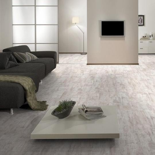 Laminat Kronospan Scraped White Landhausdiele mit V-Fuge: 15,0 m²-4042456973169