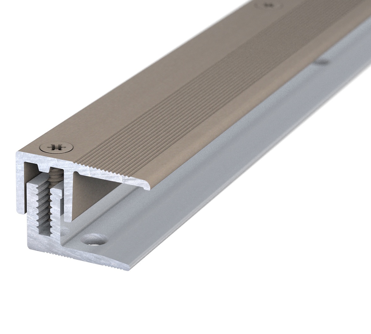 PRINZ Abschlussprofil Aluminium Edelstahl 100 cm-4012406207941 PRINZ Abschlussprofil Aluminium Edelstahl 100 cm-4012406207941