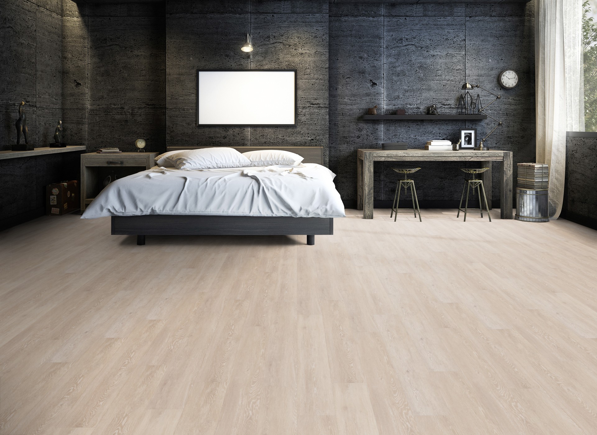 TER HÜRNE Design-Vinylboden Eiche Viborg beige Landhausdiele F02 | Pure Choice Comfort-4012853119675