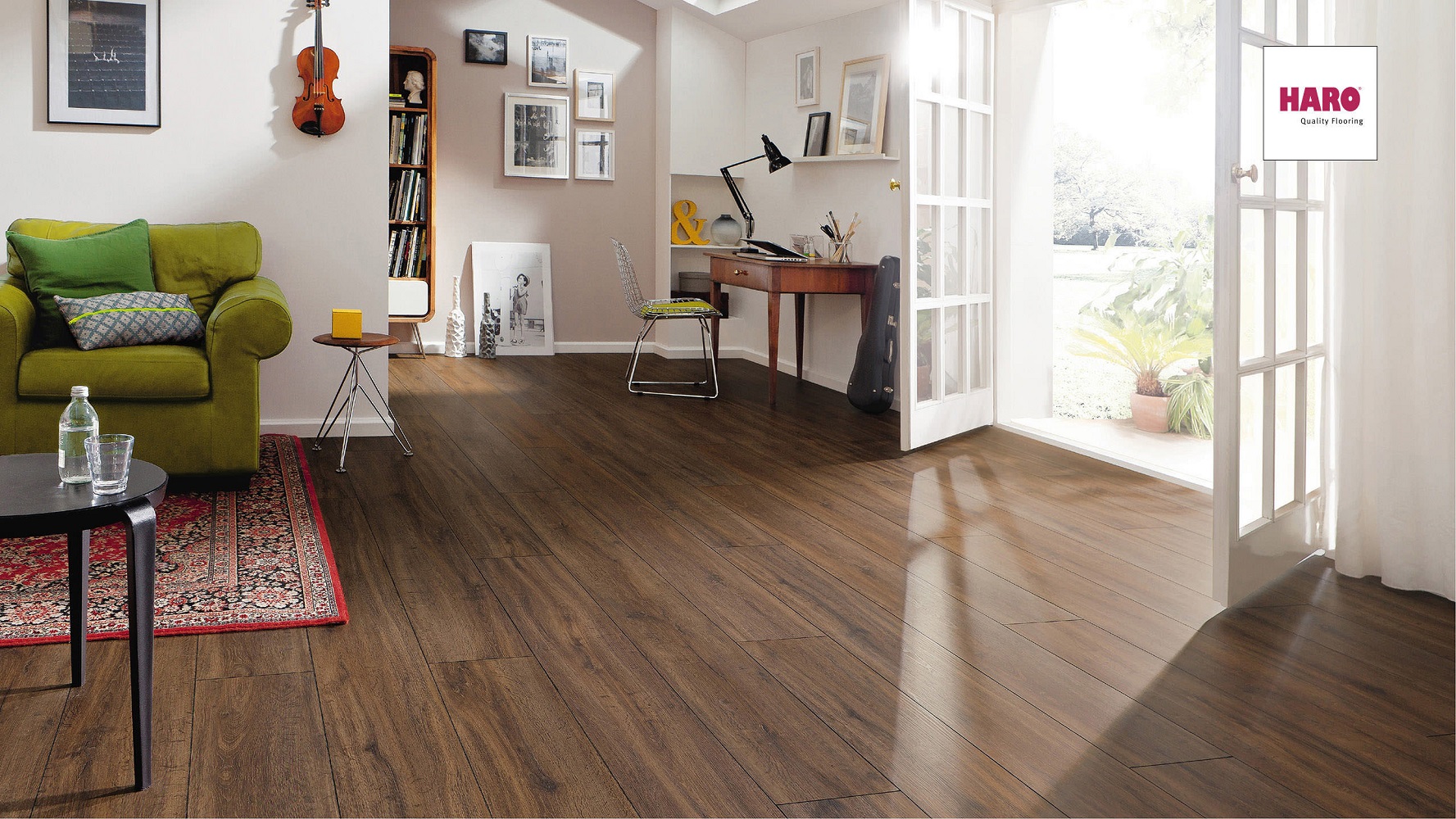 HARO Designboden Französische Räuchereiche Landhausdiele XL | DISANO Classic Aqua | 2. Wahl | 16 m²-4018427343583
