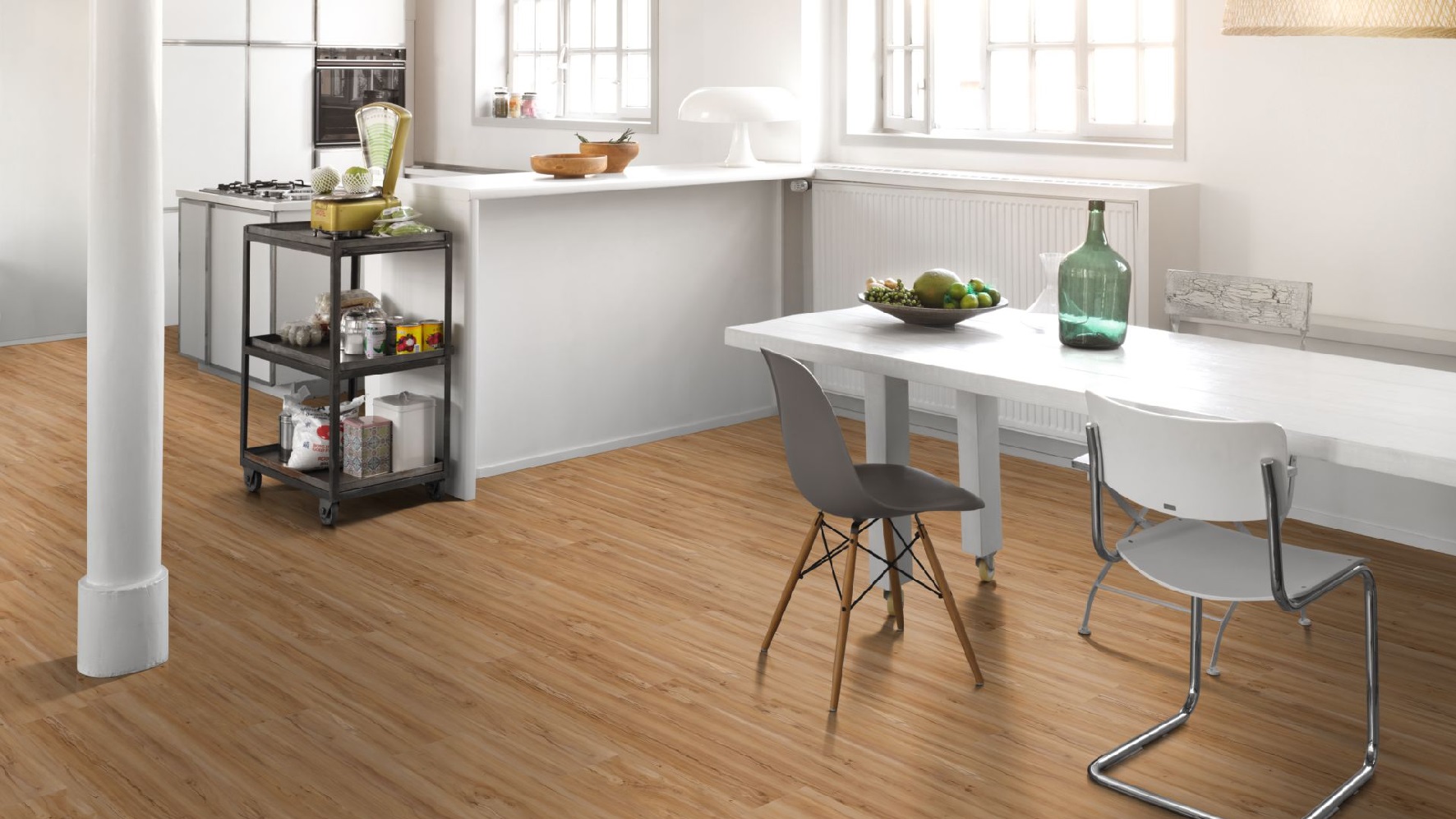 PARADOR Vinylboden Wildapfel Landhausdiele Gebürstete Struktur | Basic 20 | 14 m²-4014809190875