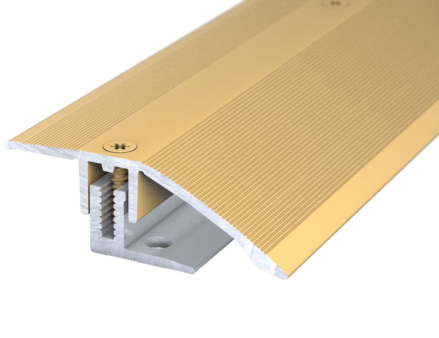 PRINZ Anpassungsprofil Aluminium Gold 100 cm-4012406207729 PRINZ Anpassungsprofil Aluminium Gold 100 cm-4012406207729