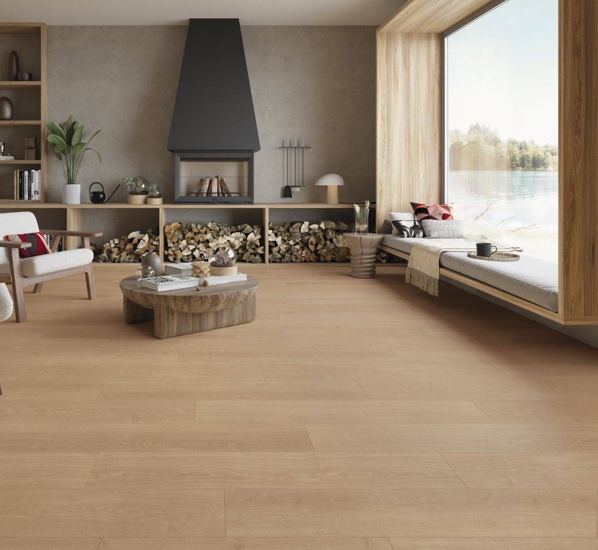 PARADOR Laminat Eiche Studioline natur Landhausdiele 4-seitige V-Fuge | Basic 600 XL-4014809265351