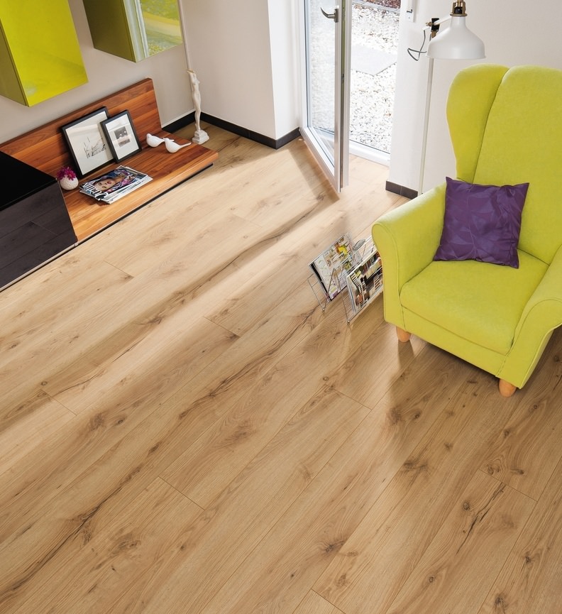 HARO Laminat Alpineiche Natur authentic matt Landhausdiele | Tritty 100 Gran Via | 2.Wahl-4018427325756