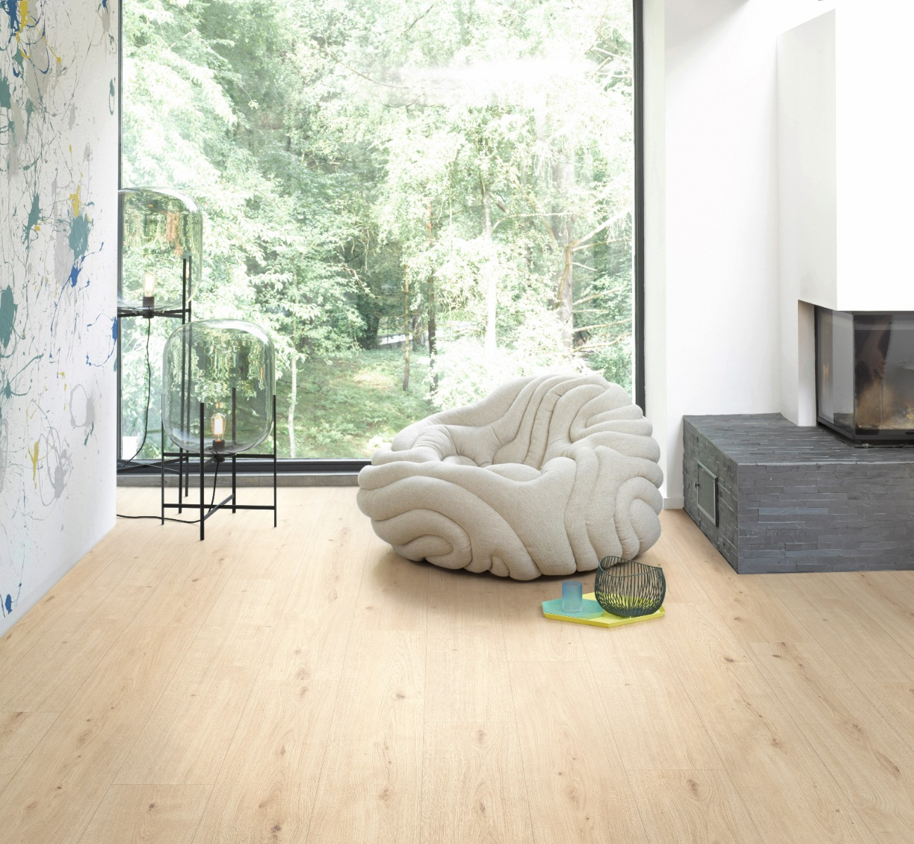 PARADOR Designboden Eiche Atmosphere geschliffen Landhausdiele 4-seitige Fase | Modular ONE-4014809236214