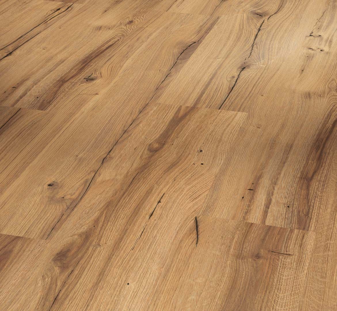 PARADOR Laminat Eiche Chronicle Landhausdiele Gebürstete Struktur | Eco Balance | 21 m²-4014809147947 guenstig bei bodenverkauf.de kaufen PARADOR Laminat Eiche Chronicle Landhausdiele Gebürstete Struktur | Eco Balance | 21 m²-4014809147947