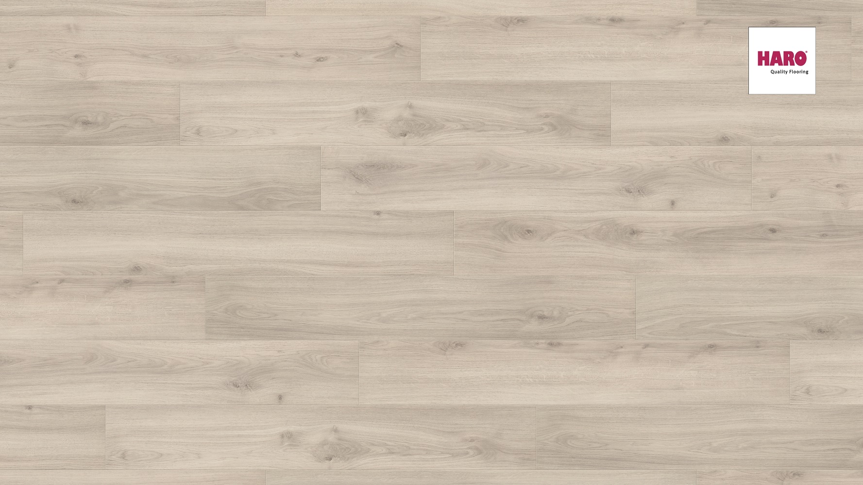 HARO Laminat Eiche Emilia hellgrau authentic matt Landhausdiele 4V | Tritty 90 | 2.Wahl | 11 m²-4018427447939