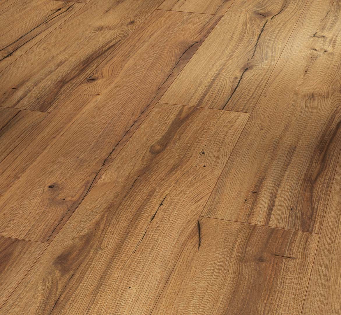 PARADOR Laminat Eiche History Landhausdiele 4-seitige Mini-V-Fuge | Click In | 16 m²-4014809184171 guenstig bei bodenverkauf.de kaufen PARADOR Laminat Eiche History Landhausdiele 4-seitige Mini-V-Fuge | Click In | 16 m²-4014809184171