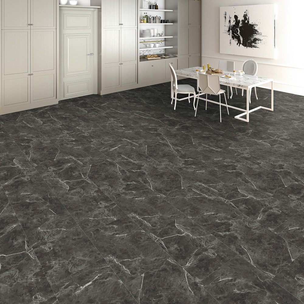 HARO Designboden Piazza 4V Marmor anthrazit Steinstruktur | DISANO Classic Aqua | 2. Wahl-4018427458782
