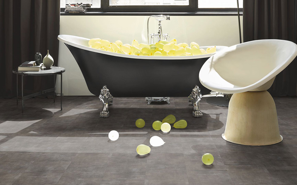 PARADOR Klebe-Vinylboden Mineral black Mineralstruktur | Basic 2.0 | 23 m²-4014809192039