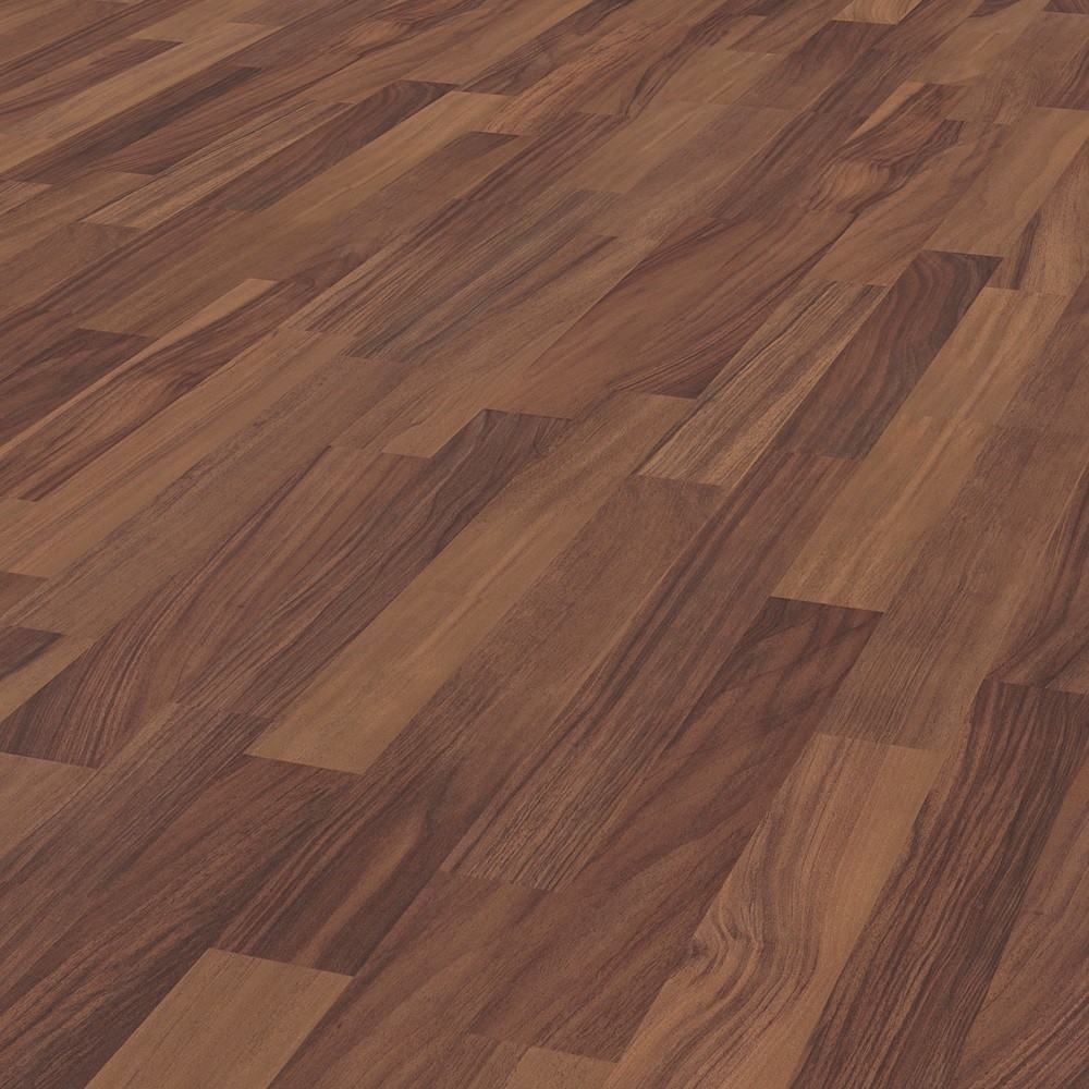 GRÜNDORF Laminat Nussbaum motion Schiffsboden 3-Stab | Trendfloor Plus | 23 m²-4024895026392