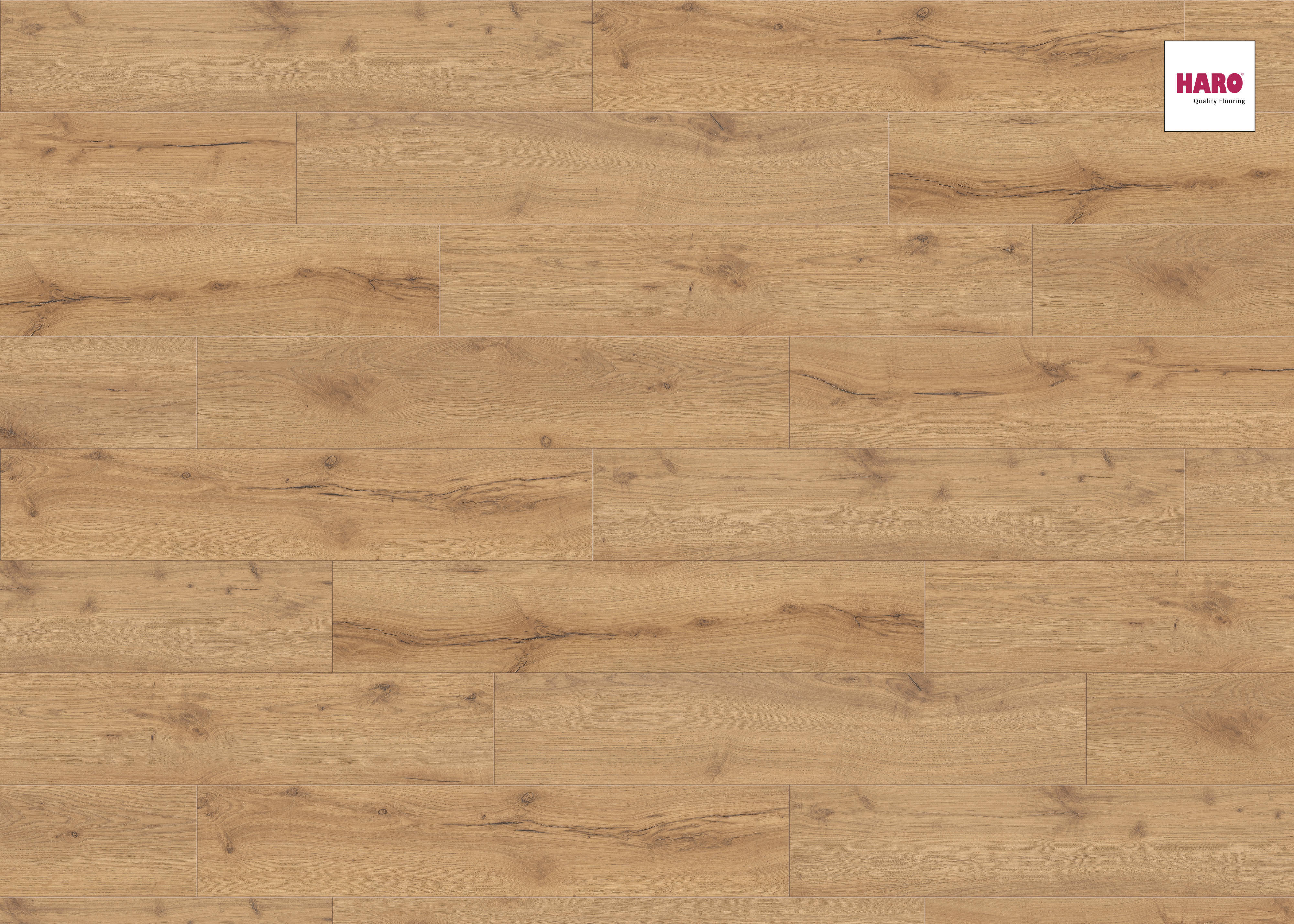 HARO Laminat Alpineiche natur authentic matt Landhausdiele 4V | Tritty 100 | 2.Wahl | 19 m²-4018427485832