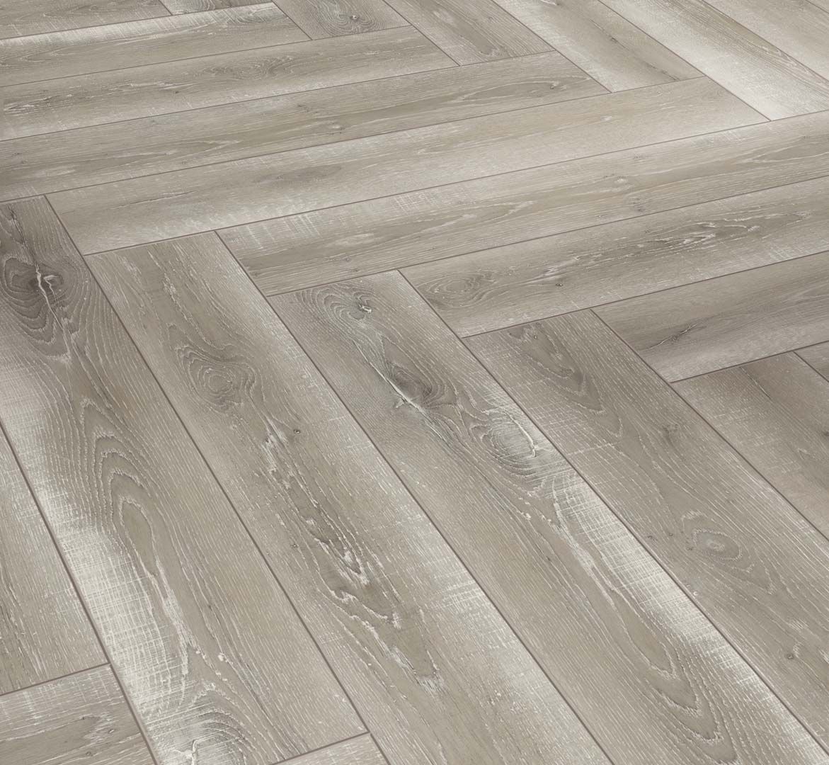 PARADOR Laminat Eiche Vintage grau Antikmattstruktur 4-seitige V-Fuge | Trendtime 3 | 15 m²-4014809191315