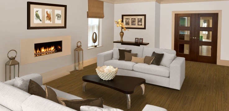 ALLURE LOCKING Vinylboden Kastanie Castano Struktur Landhausdiele mit V-Fuge | 10 m²-8715359163123