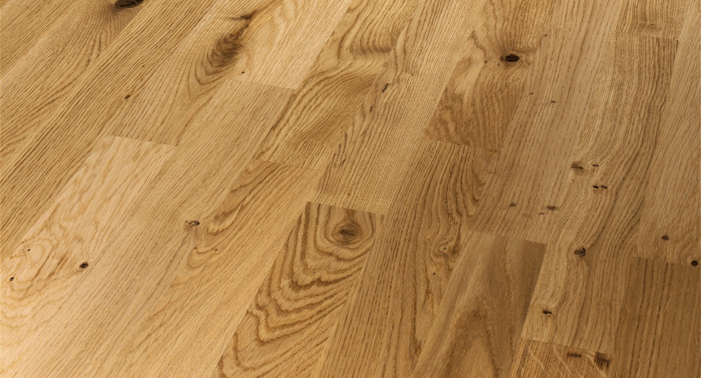 Parkett Eiche Schiffsboden 3-Stab lackversiegelt | Basic 11-5 | 39 m²-4014809103455
