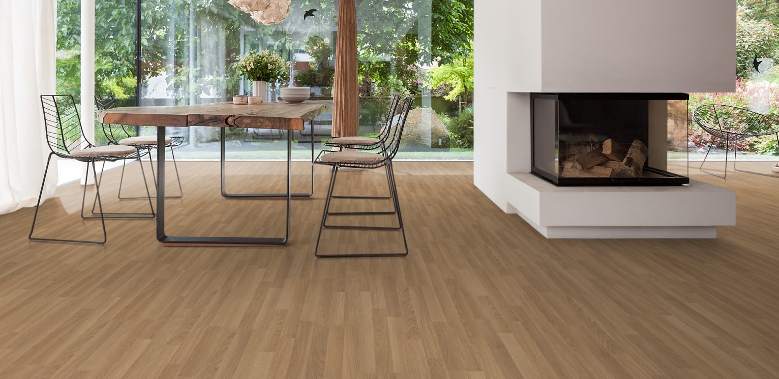 HARO Laminat Eiche Premium natur Schiffsboden 3-Stab | Tritty 75 | 2.Wahl | 30 m²-4018427400071