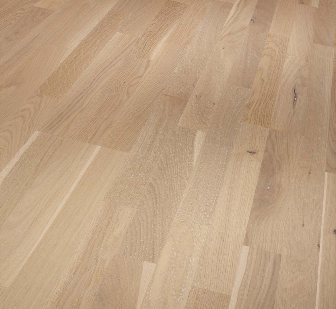 PARADOR Parkett Eiche lebhaft Schiffsboden 3-Stab naturgeölt weiß | Sonderedition | 8 m²-#