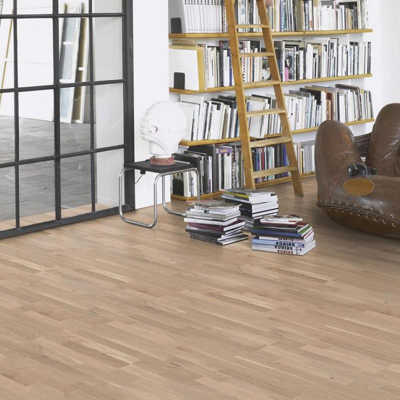 PARADOR Parkett Eiche Rustikal Schiffsboden 3-Stab lackversiegelt matt weiß | Basic 11-5 | 14 m²-4014809124801 guenstig bei bodenverkauf.de kaufen PARADOR Parkett Eiche Rustikal Schiffsboden 3-Stab lackversiegelt matt weiß | Basic 11-5 | 14 m²-4014809124801