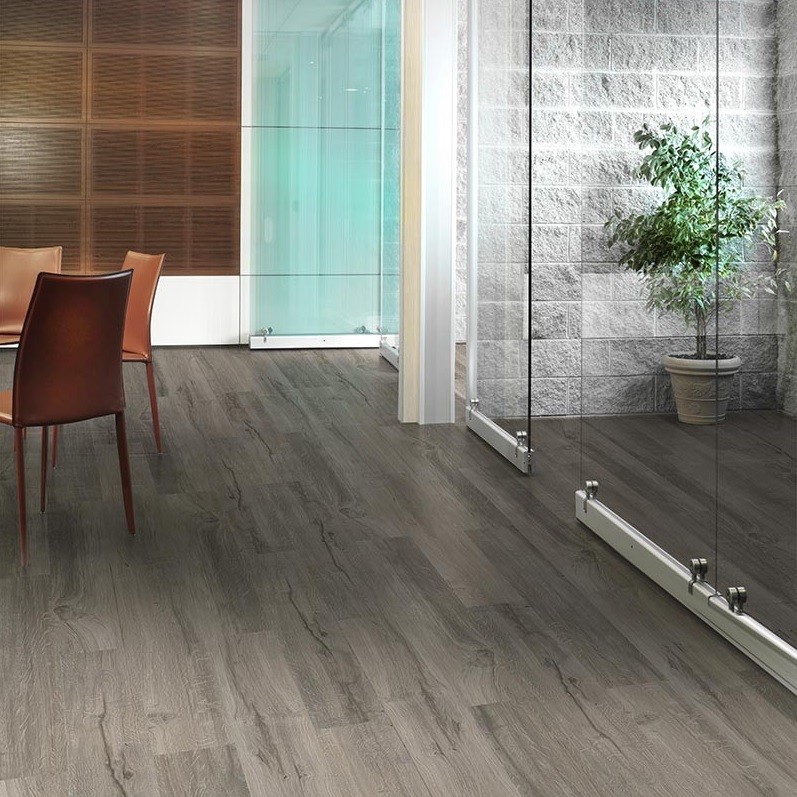 Vinyl Eiche Swan Oak Grey Landhausdiele mit V-Fuge | 18 m²-8715359166902
