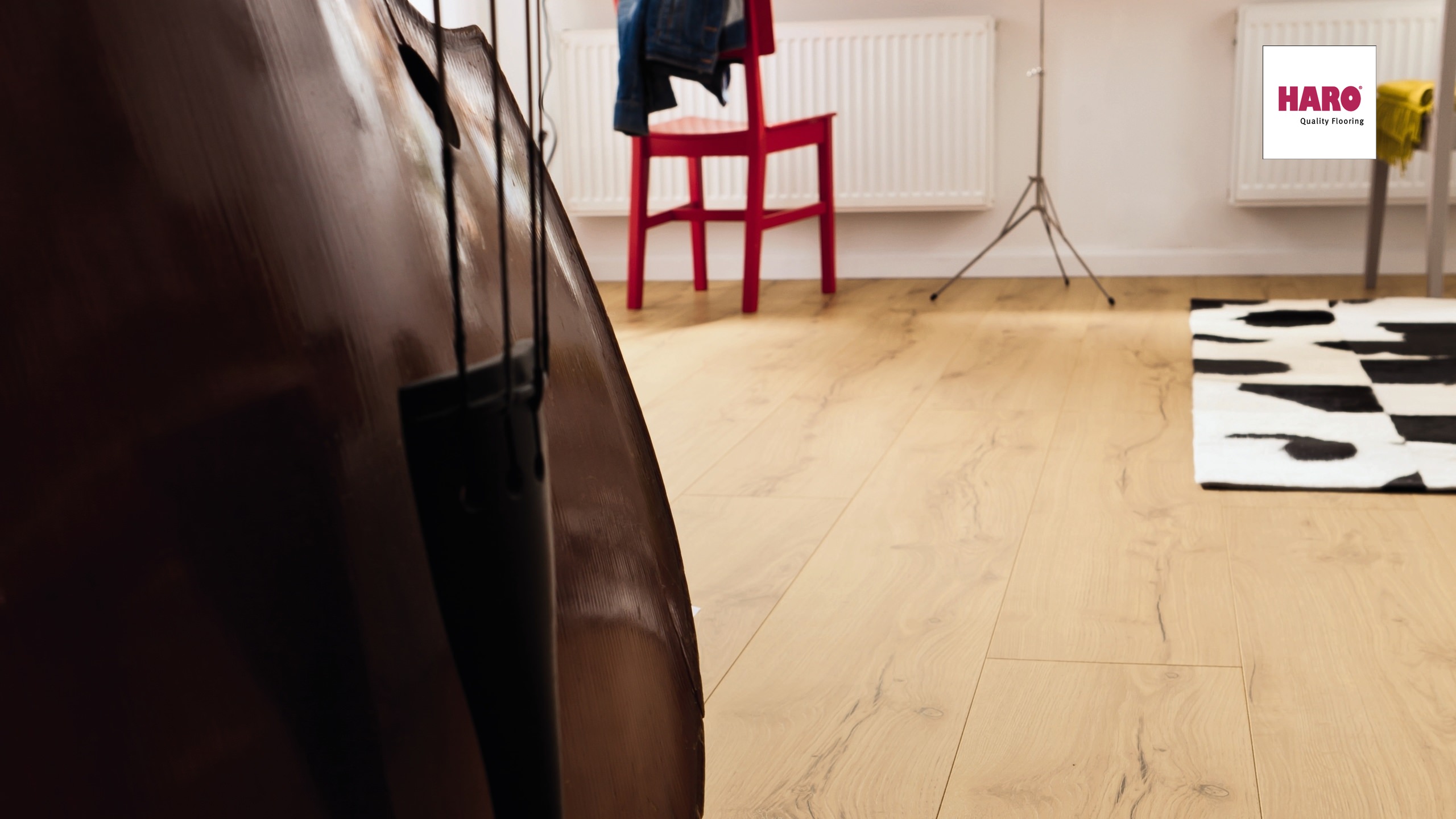 HARO Laminat Alpineiche Natur authentic matt Landhausdiele | Tritty 100 Gran Via | 2.Wahl-4018427325756