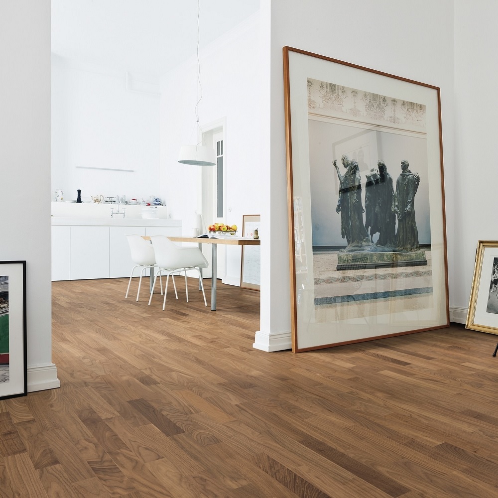 PARADOR Parkett Nussbaum Schiffsboden 3-Stab naturgeölt | Sonderedition-# guenstig bei bodenverkauf.de kaufen PARADOR Parkett Nussbaum Schiffsboden 3-Stab naturgeölt | Sonderedition-#