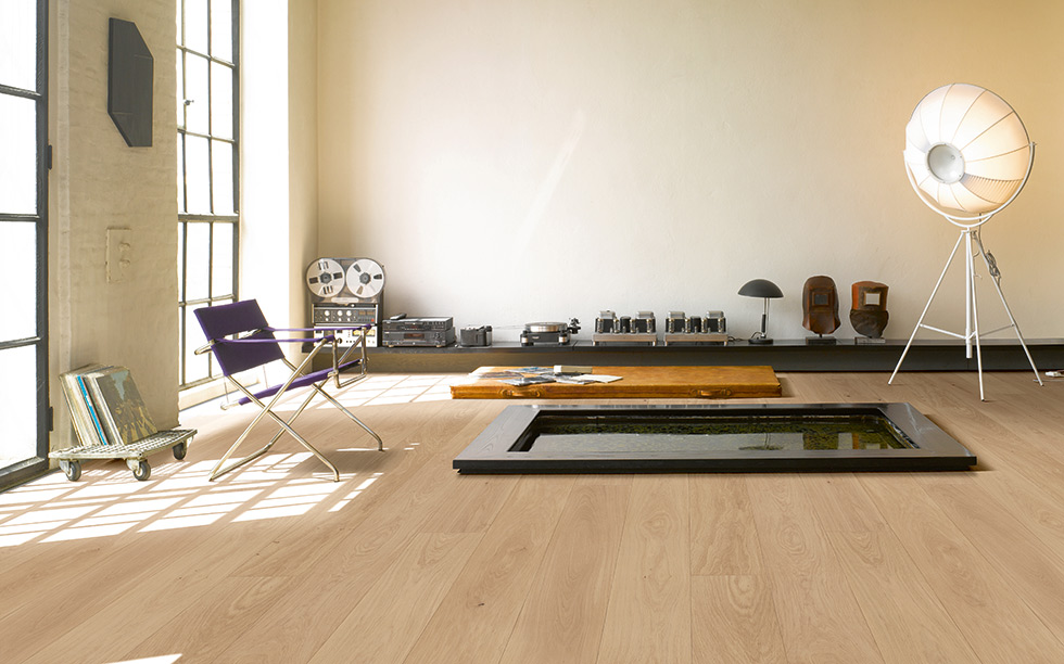 PARADOR Parkett Eiche Pure Landhausdiele lackversiegelt matt 4-seitige Minifase | Eco Balance-4014809232179 guenstig bei bodenverkauf.de kaufen PARADOR Parkett Eiche Pure Landhausdiele lackversiegelt matt 4-seitige Minifase | Eco Balance-4014809232179