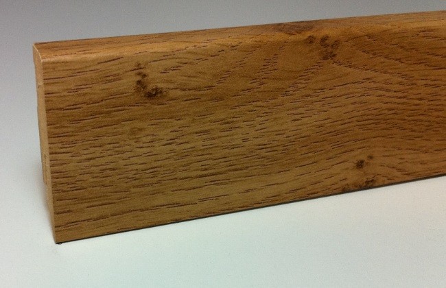 Bauhaus Sockelleiste SL 60 Eiche Natur 18 x 60 x 2600 mm-