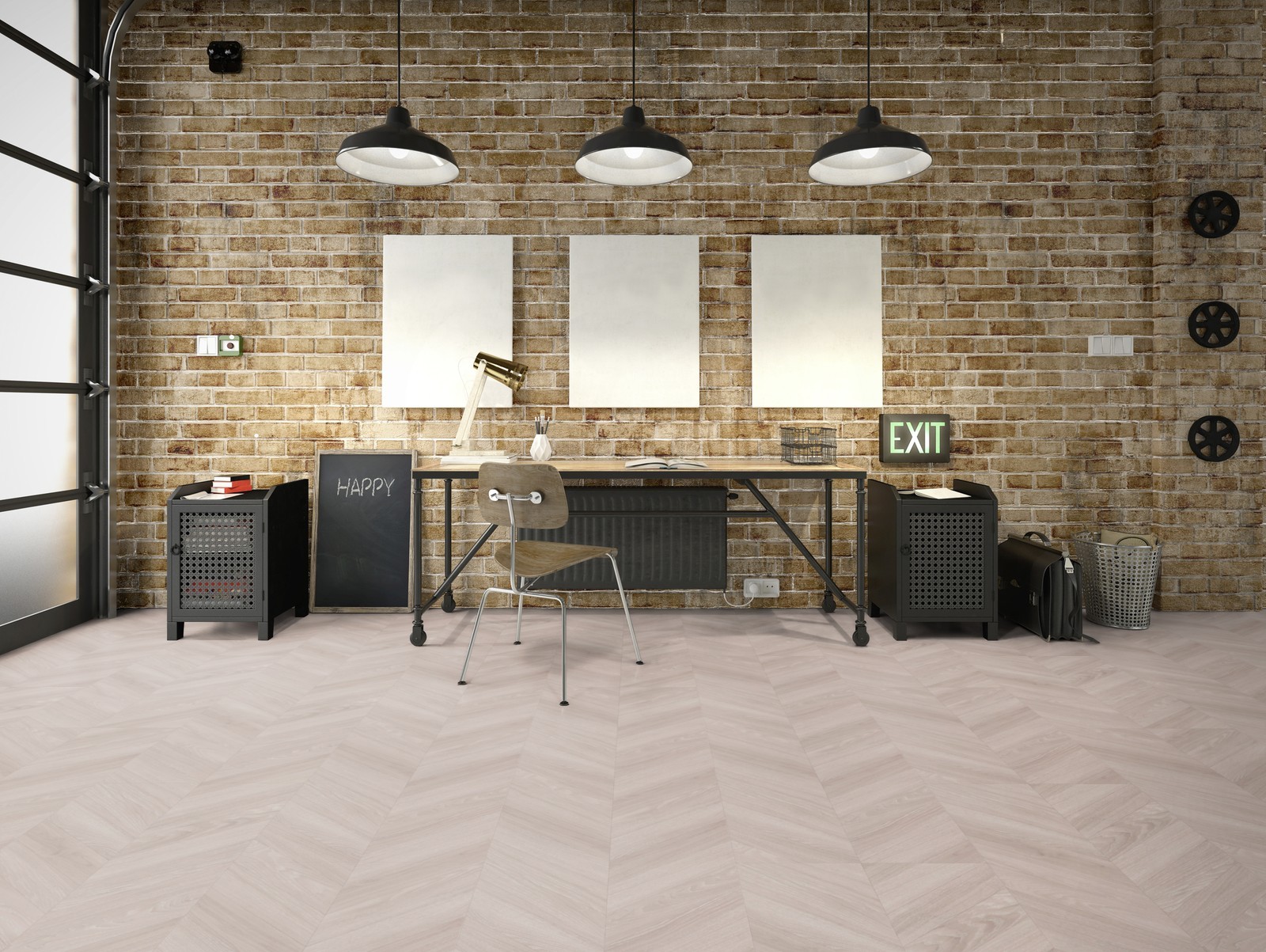 TER HÜRNE Vinylboden Eiche Sofia beige Fischgrät J11 | Stone Choice | 21 m²-4012853128684 TER HÜRNE Vinylboden Eiche Sofia beige Fischgrät J11 | Stone Choice | 21 m²-4012853128684