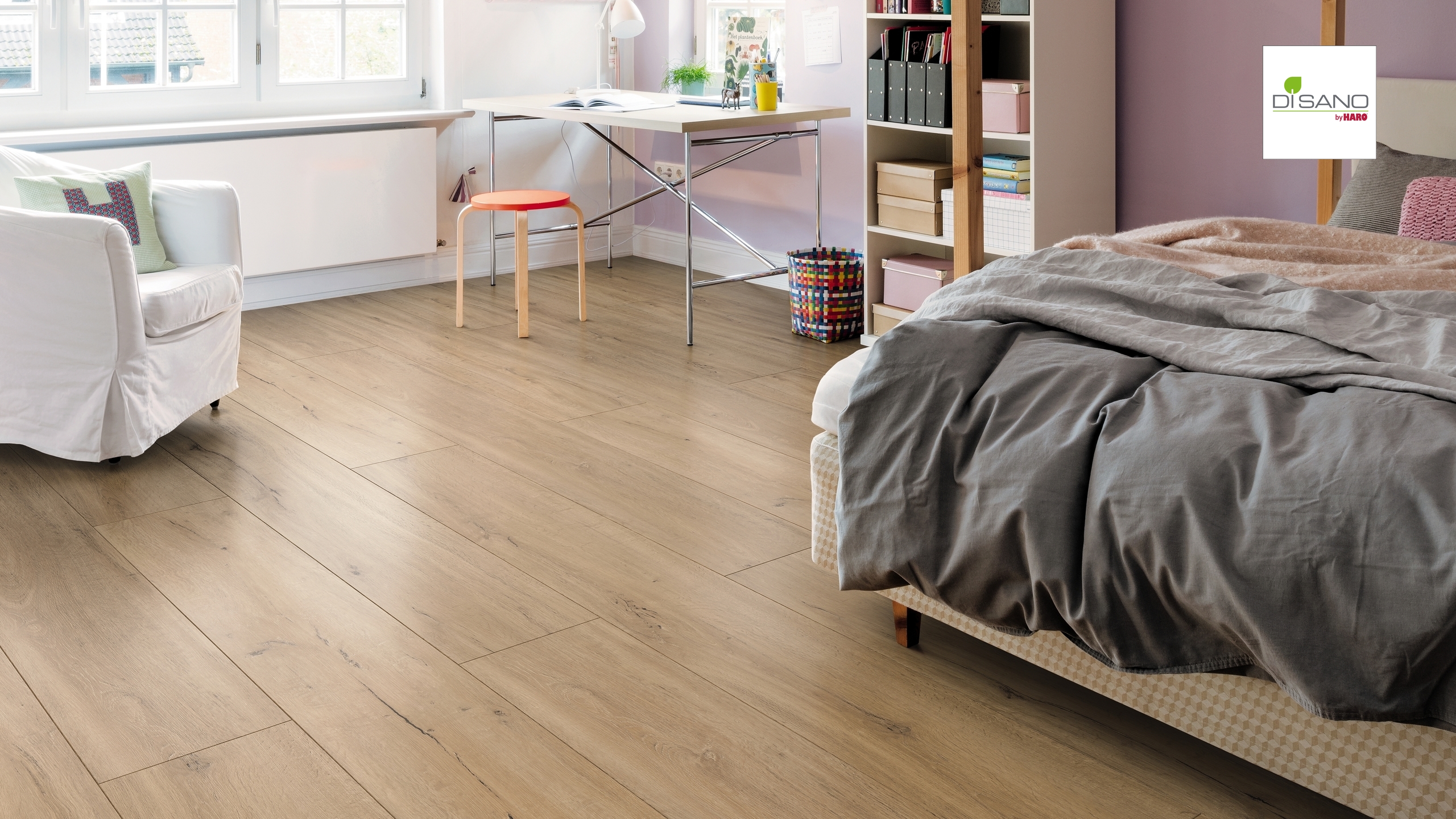 HARO Vinylboden Eiche Columbia natur Landhausdiele XL 4V | DISANO Life | 2. Wahl | 19 m²-4018427386535