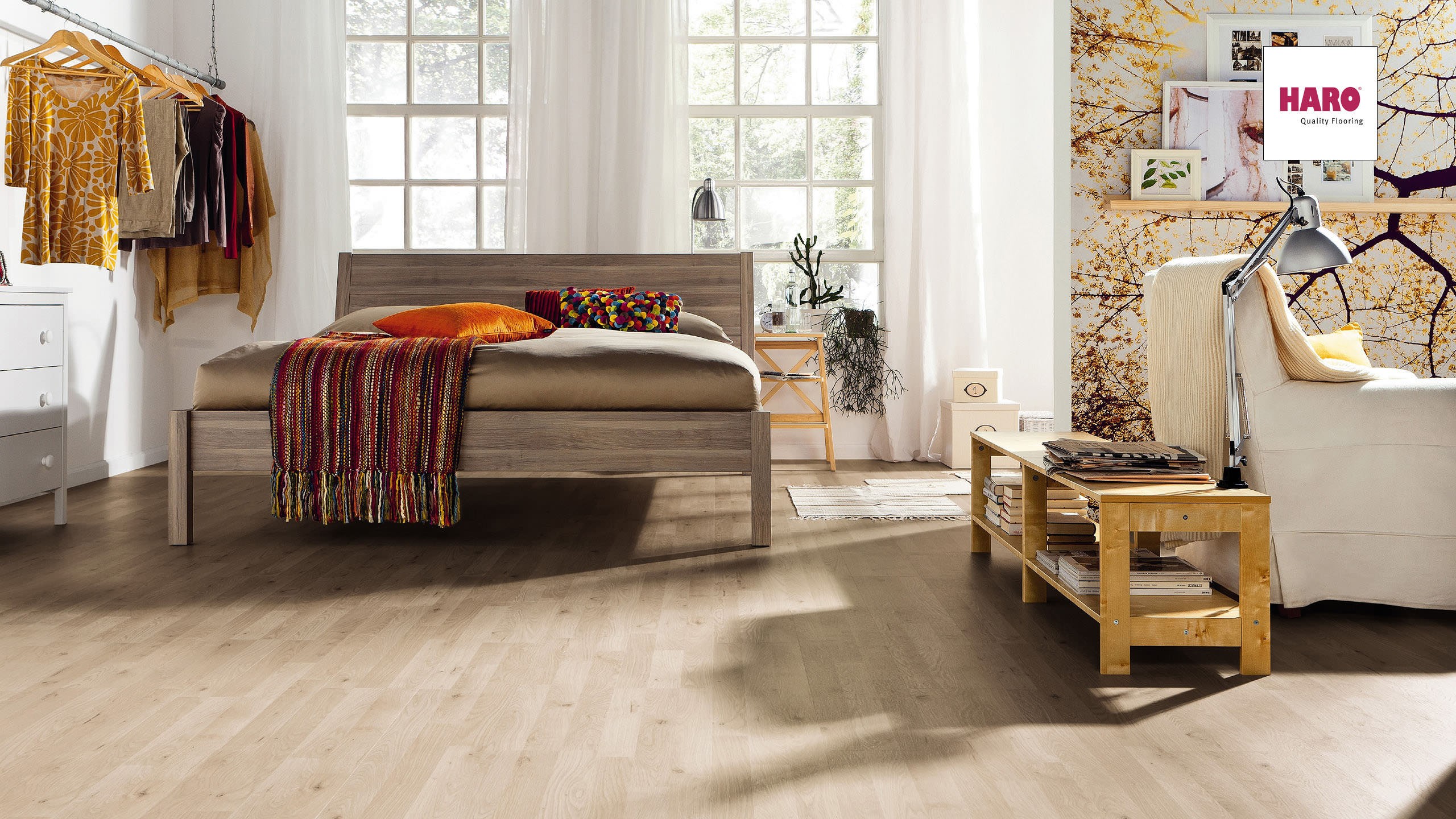 HARO Laminat Polareiche Schiffsboden 3-Stab | Tritty 75 | 2.Wahl | 13 m²-4018427310370