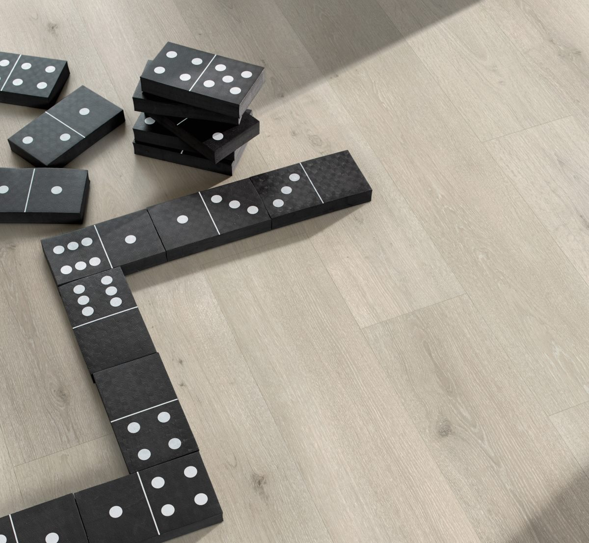 PARADOR Designboden Eiche Urban weiß gekälkt Landhausdiele 4-seitige Fase | Modular ONE-4014809192237