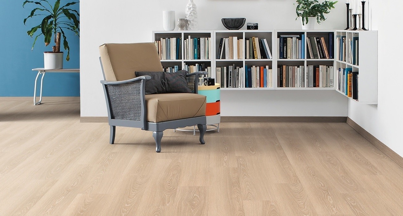 HARO Laminat Eiche creme gekalkt authentic Landhausdiele | Tritty 100 | 2.Wahl | 29 m²-4018427310615