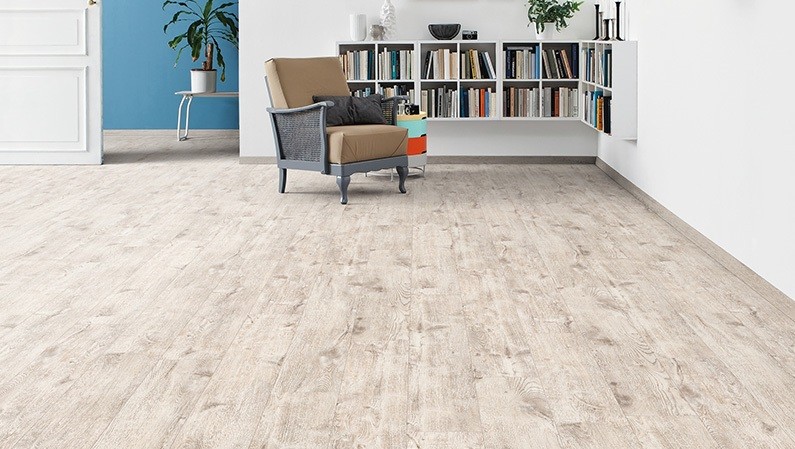 HARO Laminat Eiche juraweiß Landhausdiele | Tritty 100 Gran Via | 20 m²-4018427379773