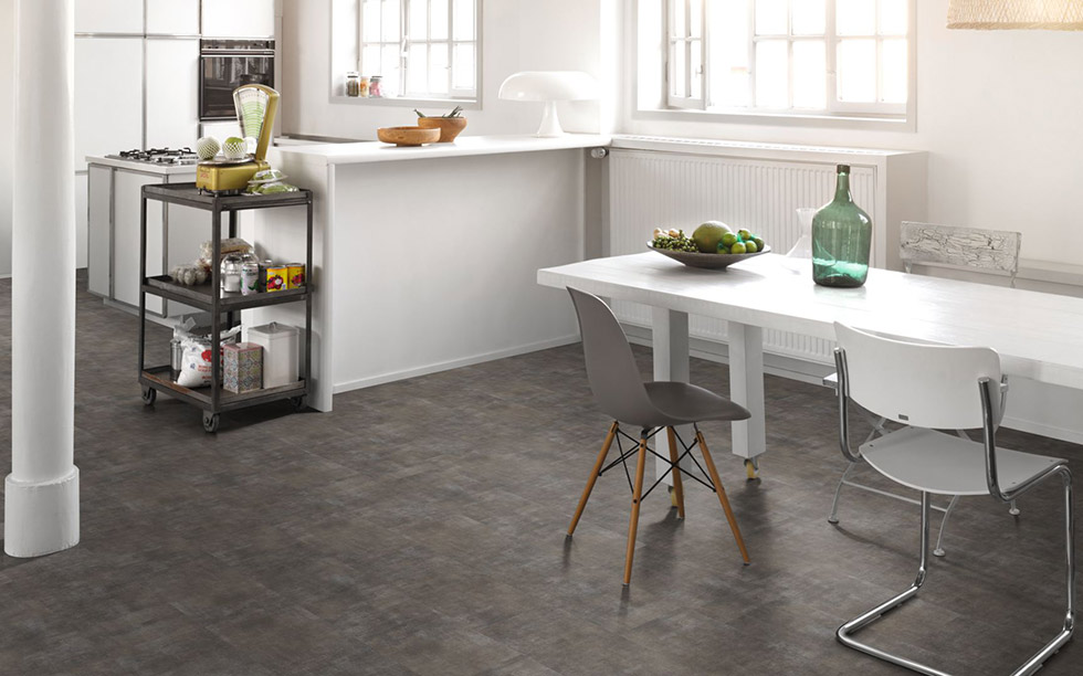 PARADOR Klebe-Vinylboden Mineral black Mineralstruktur | Basic 2.0 | 23 m²-4014809192039