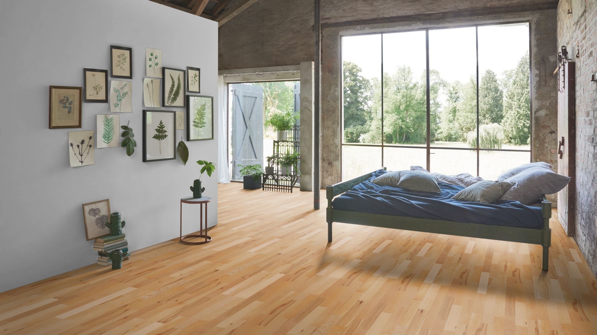 PARADOR Parkett Buche Rustikal Schiffsboden 3-Stab lackiert | Markenaktion | 26 m²-4014809103462