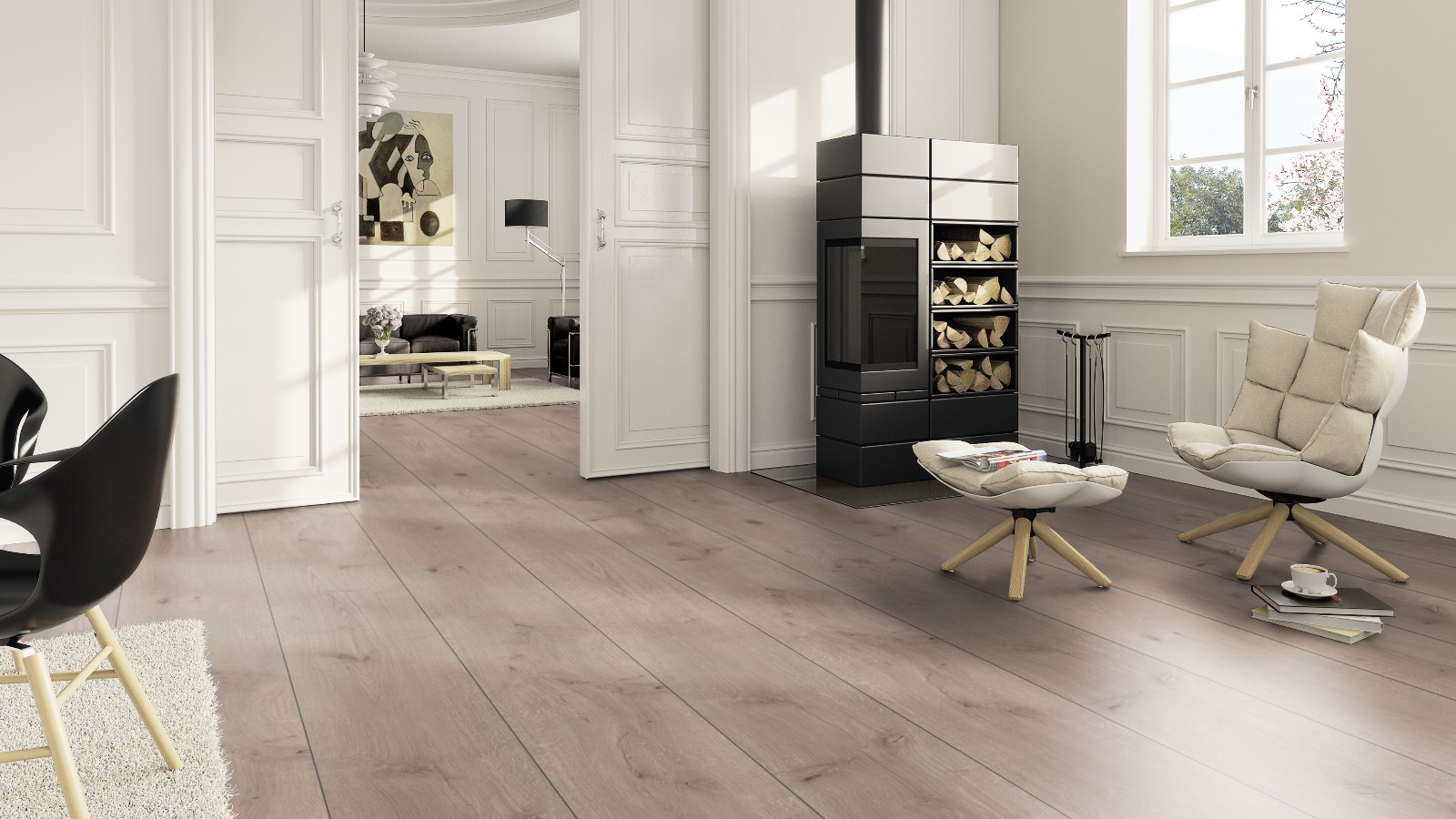 TER HÜRNE Laminat Eiche Ashford graubraun Schlossdiele | Breeze Line | 21 m²-4012853074035