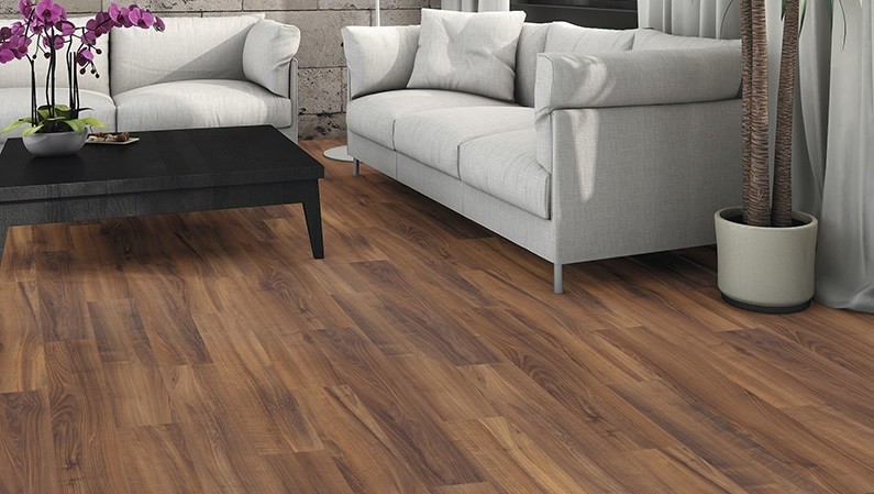 HARO Laminat Italienischer Nussbaum Landhausdiele | Tritty 100 | 2.Wahl | 31 m²-4018427310691